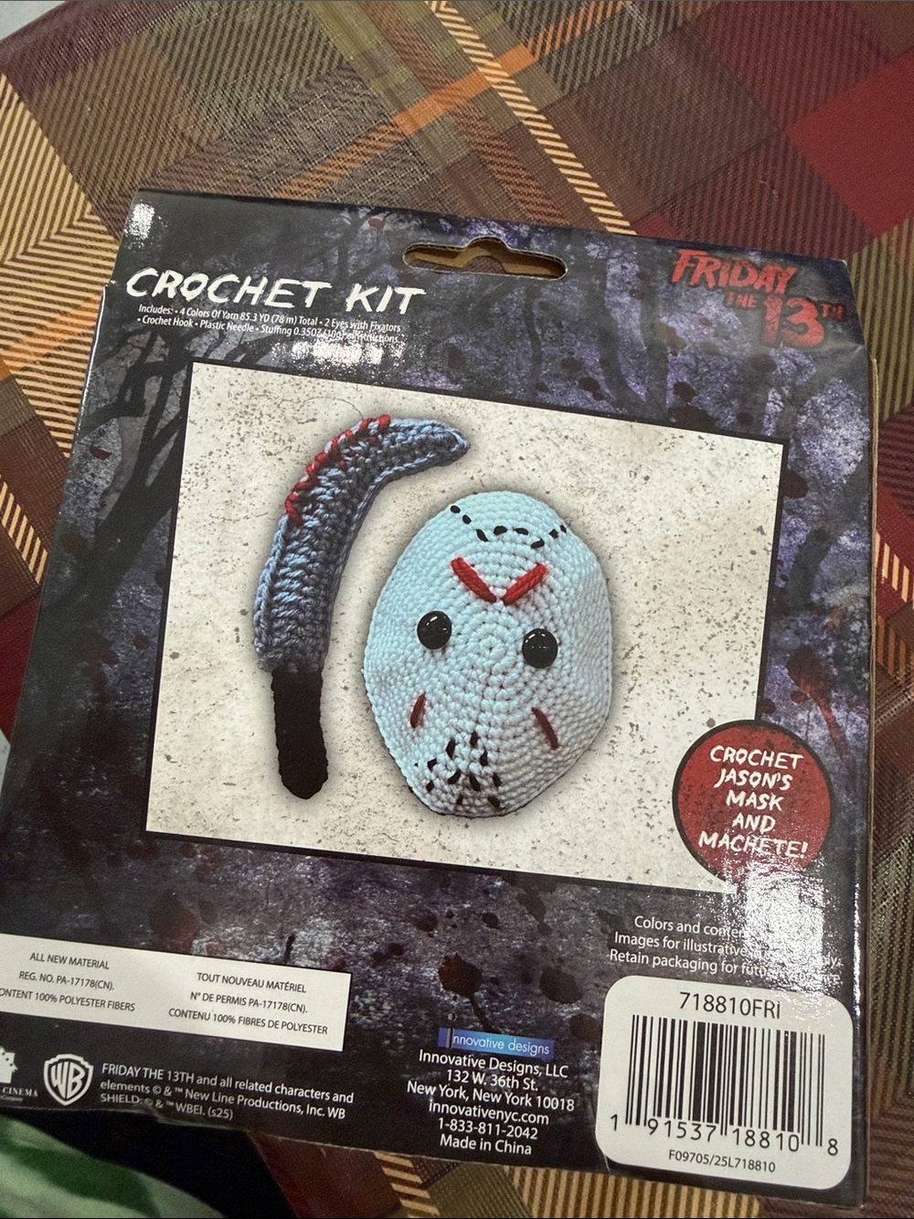 New-Crochet Kit Jason - Picture 2 of 2
